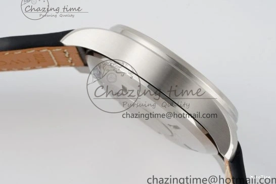 MIROTIME 0326 Bright Pilot Chrono SS AZF 1:1 Best Edition Green Dial on Brown Leather Strap A 7059